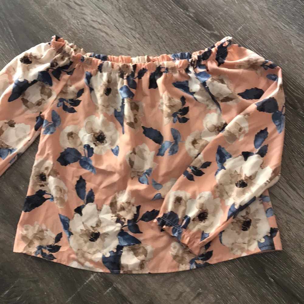 Off shoulder blouse